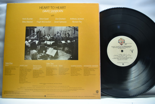 David Sanborn [데이비드 샌본] ‎- Heart To Heart - 중고 수입 오리지널 아날로그 LP