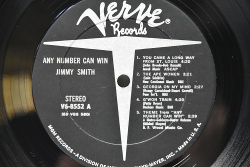 Jimmy Smith [지미 스미스] ‎- Any Number Can Win - 중고 수입 오리지널 아날로그 LP