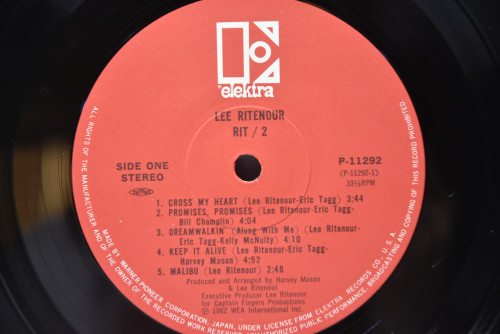 Lee Ritenour [리 릿나워] ‎- Rit/2 - 중고 수입 오리지널 아날로그 LP