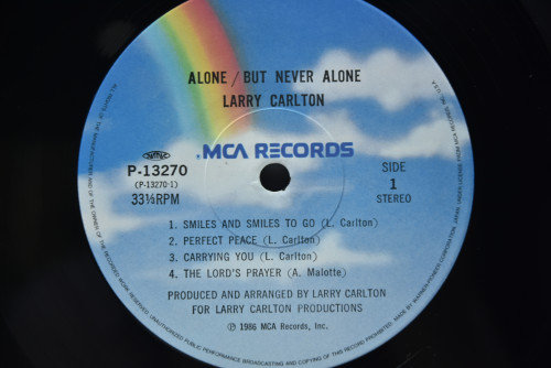 Larry Carlton [래리 칼튼] ‎- Alone/But Never Alone - 중고 수입 오리지널 아날로그 LP