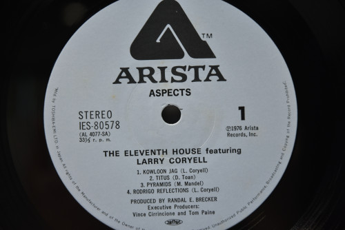 The Eleventh House Featuring Larry Coryell [래리 코리엘] ‎- Aspects - 중고 수입 오리지널 아날로그 LP