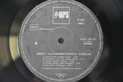 Monty Alexander [몬티 알렉산더] - Just Friends - 중고 수입 오리지널 아날로그 LP
