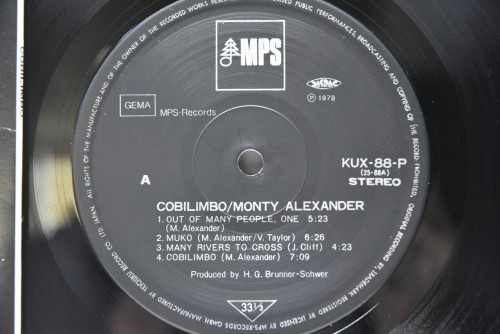 Monty Alexander [몬티 알렉산더] ‎- Cobilimbo - 중고 수입 오리지널 아날로그 LP