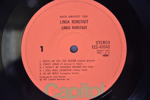 Linda Ronstadt [린다 론스태드] - Linda Ronstadt  ㅡ 중고 수입 오리지널 아날로그 LP