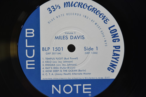 Miles Davis [마일스 데이비스] ‎- Volume 1 (KING) - 중고 수입 오리지널 아날로그 LP