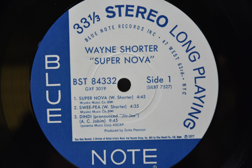 Wayne Shorter [웨인 쇼터] ‎- Super Nova (KING) - 중고 수입 오리지널 아날로그 LP