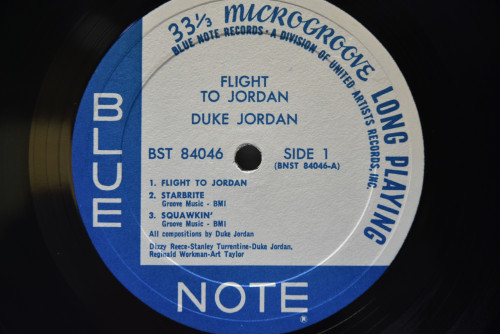 Duke Jordan [듀크 조단] ‎- Flight Tio Jordan (UA) - 중고 수입 오리지널 아날로그 LP