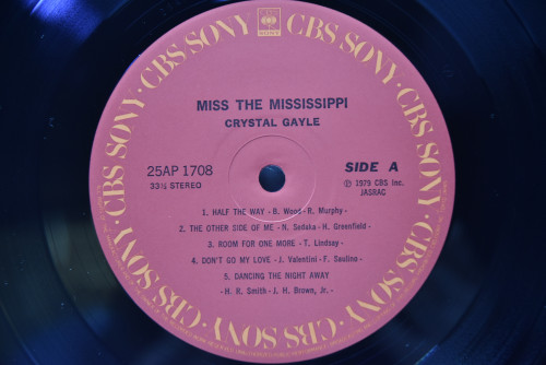 Crystal Gayle [크리스탈 게일] - Miss The Mississippi ㅡ 중고 수입 오리지널 아날로그 LP
