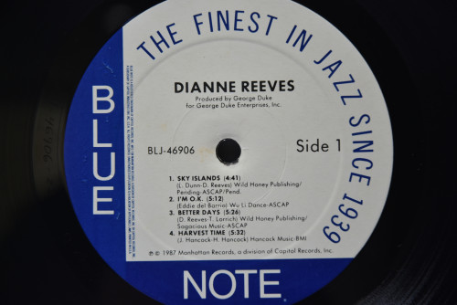 Dianne Reeves [다이안 리브스] ‎- Dianne Reeves - 중고 수입 오리지널 아날로그 LP