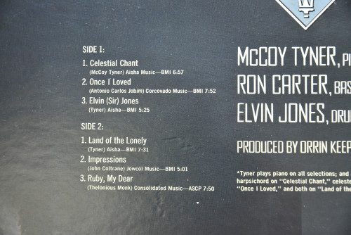 McCoy Tyner [맥코이 타이너]‎ - Trident - 중고 수입 오리지널 아날로그 LP