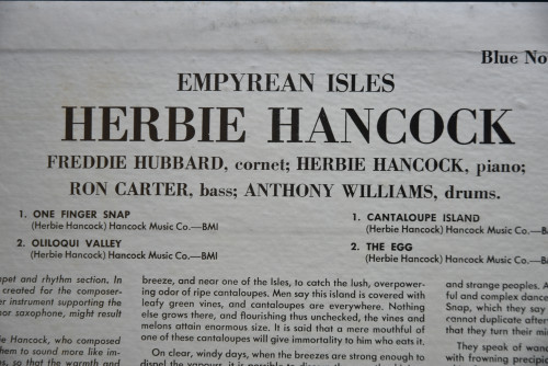 Herbie Hancock [허비 행콕] ‎- Empyrean lsles (UA) - 중고 수입 오리지널 아날로그 LP