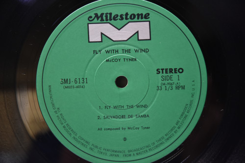 McCoy Tyner [맥코이 타이너]‎ - Fly With The Wind - 중고 수입 오리지널 아날로그 LP