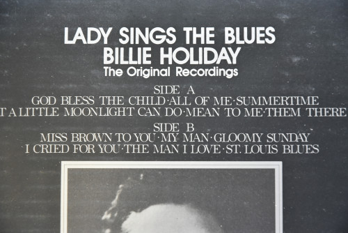 Billie Holiday [빌리 홀리데이] ‎- Lady Sings The Blues - 중고 수입 오리지널 아날로그 LP