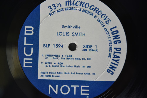 Louis Smith [루이 스미스]‎ - Smithville (UA) - 중고 수입 오리지널 아날로그 LP