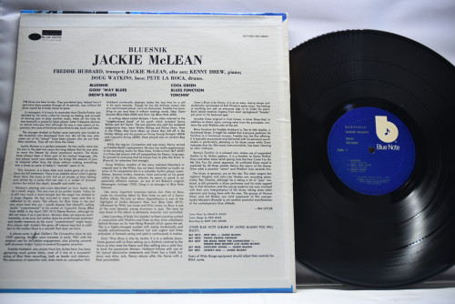 Jackie McLean [재키 맥린]‎ - Bluesnik (UA) - 중고 수입 오리지널 아날로그 LP