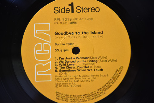 Bonnie Tyler [보니 타일러] - Goodbye To The lsland ㅡ 중고 수입 오리지널 아날로그 LP