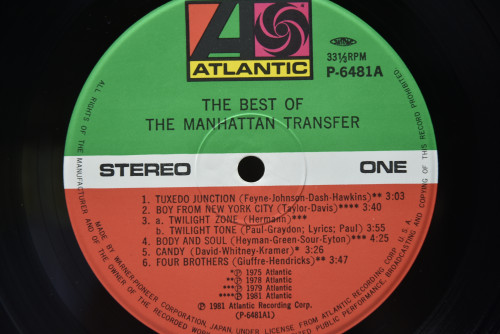 The Manhattan Transfer [맨하탄 트랜스퍼] - The Best Of The Manhattan Transfer ㅡ 중고 수입 오리지널 아날로그 LP