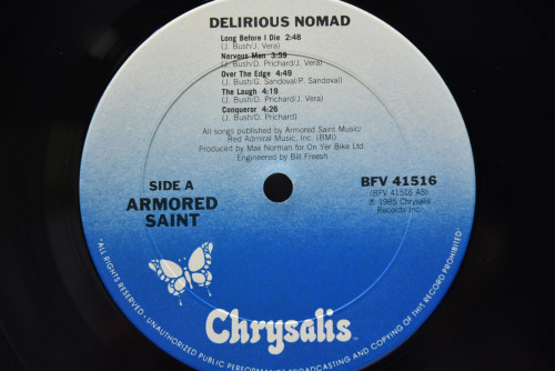 Armored Saint [아모드 세인트] - Delirious Nomad ㅡ 중고 수입 오리지널 아날로그 LP
