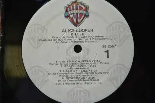 Alice Cooper [앨리스 쿠퍼] - Killer (게이트폴더 아님) ㅡ 중고 수입 오리지널 아날로그 LP