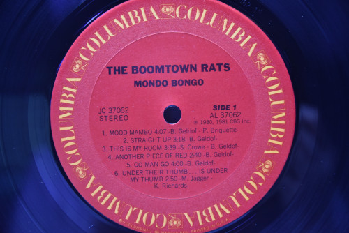 The Boomtown Rats [붐타운 랫츠] - Mondo Bongo ㅡ 중고 수입 오리지널 아날로그 LP