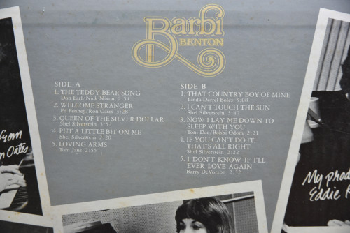 Barbi Benton [바비 벤톤] - Barbi Doll ㅡ 중고 수입 오리지널 아날로그 LP