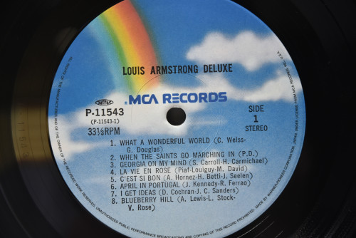 Louis Armstrong [루이 암스트롱]‎ - Deluxe - 중고 수입 오리지널 아날로그 LP