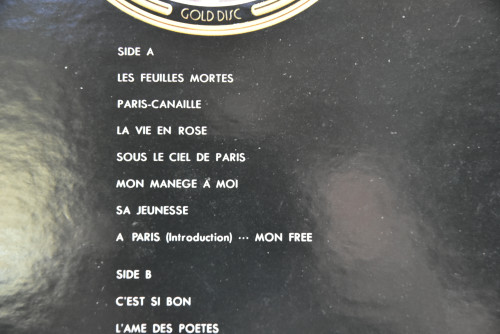 Yves Montand [이브 몽땅] - Gold Disc ㅡ 중고 수입 오리지널 아날로그 LP