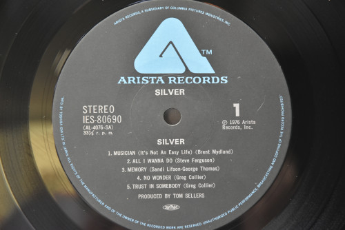 Silver [실버] - Silver ㅡ 중고 수입 오리지널 아날로그 LP