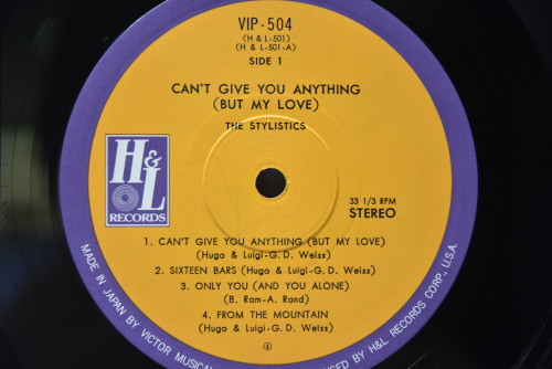 The Stylistics [스타일리스틱스] - Can&#039;t Give You Anything (But My Love) ㅡ 중고 수입 오리지널 아날로그 LP