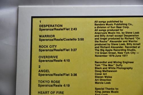 Riot [라이엇] - Rock City ㅡ 중고 수입 오리지널 아날로그 LP