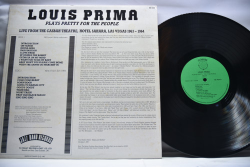 Louis Prima [루이스 프리마] ‎- Plays Pretty For The People 1963 ~ 64 - 중고 수입 오리지널 아날로그 LP