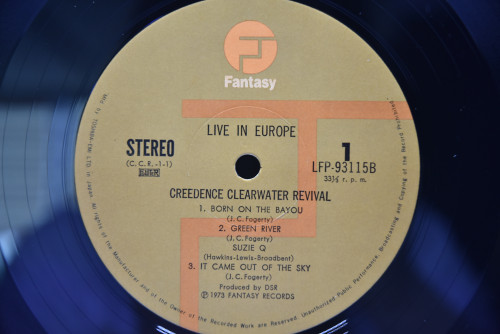 Creedence Clearwater Revival [크리던스 클리어워터 리바이벌] - Live In Europe ㅡ 중고 수입 오리지널 아날로그 LP