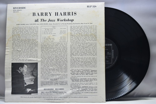 Barry Harris Trio [배리 해리스] - Barry Harris at the Jazz Workshop - 중고 수입 오리지널 아날로그 LP