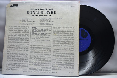 Donald Byrd [도날드 버드] ‎- I&#039;m Tryin&#039; to Get Home - 중고 수입 오리지널 아날로그 LP