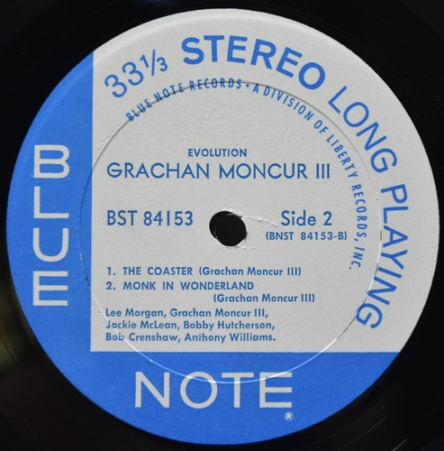 Grachan Moncur III [그라찬 몬코르 3세] – Evolution - 중고 수입 오리지널 아날로그 LP (Liberty Pressing)