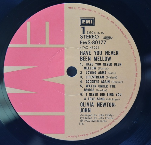 [추모특선] Olivia Newton John [올리비아 뉴튼 존] - Have You Never Been Mellow ㅡ 중고 수입 오리지널 아날로그 LP
