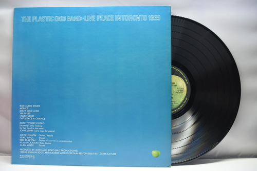 Lennon / Plastic Ono Band [존 레논, 플라스틱 오노 밴드] - Live Peace In Toronto ㅡ 중고 수입 오리지널 아날로그 LP