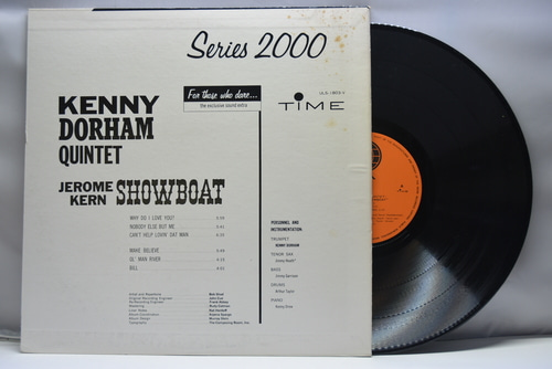 Jerome Kern, Kenny Dorham [제롬 컨, 케니 도헴] – Showboat - 중고 수입 오리지널 아날로그 LP
