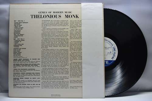Thelonious Monk [델로니어스 몽크]‎ – Genius of Modern Music - 중고 수입 오리지널 아날로그 LP