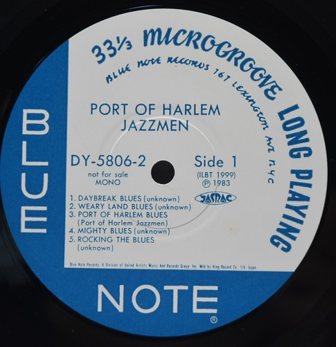 Port Of Harlem Jazzmen [포트 오브 하렘 재즈맨] - Port Of Harlem Jazzmen - 중고 수입 오리지널 아날로그 LP