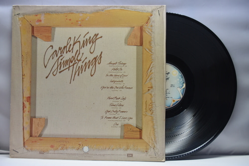 Carole King [캐롤 킹] - Simple Things - 중고 수입 오리지널 아날로그 LP