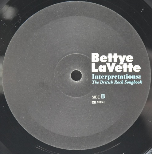 Bettye Lavette [베티 라베트] – Interpretations: The British Rock Songbook ㅡ 중고 수입 오리지널 아날로그 LP