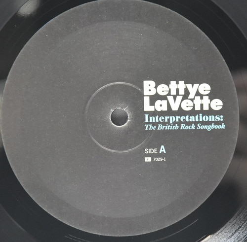 Bettye Lavette [베티 라베트] – Interpretations: The British Rock Songbook ㅡ 중고 수입 오리지널 아날로그 LP
