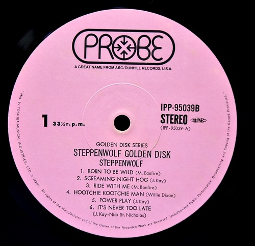 Steppenwolf [스테픈울프] - Steppenwolf Golden Disk ㅡ 중고 수입 오리지널 아날로그 2LP