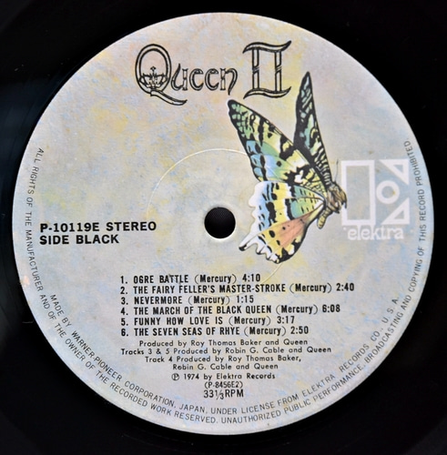 Queen [퀸] - Queen ll ㅡ 중고 수입 오리지널 아날로그 LP