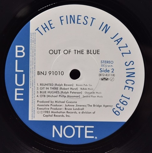 Out Of The Blue [아웃 오브 더 블루] – O.T.B. - 중고 수입 오리지널 아날로그 LP