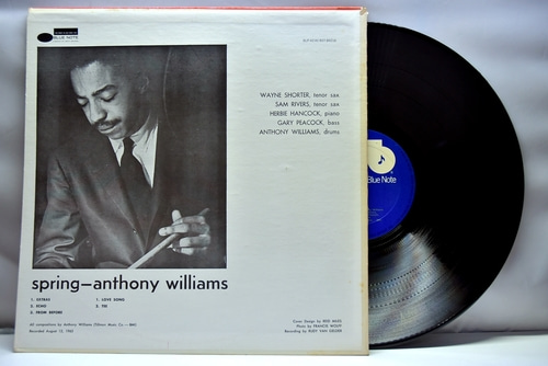 Anthony Williams [안토니 윌리엄스] ‎- Spring - 중고 수입 오리지널 아날로그 LP