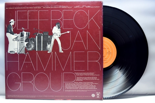 [추모특선] Jeff Beck [제프 백] - Jeff Beck with Jan Hammer Group Live ㅡ 중고 수입 오리지널 아날로그 LP