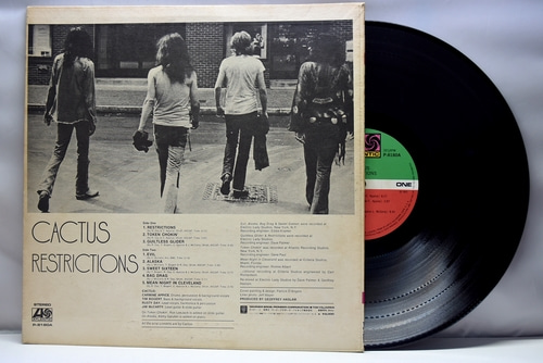 Cactus [캑터스] - Restrictions ㅡ 중고 수입 오리지널 아날로그 LP