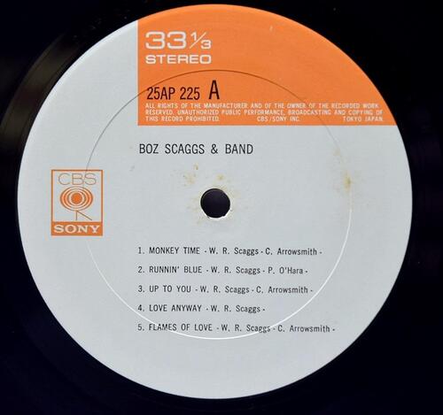 Boz Scaggs [보즈 스캑스] - Boz Scaggs and Band ㅡ 중고 수입 오리지널 아날로그 LP